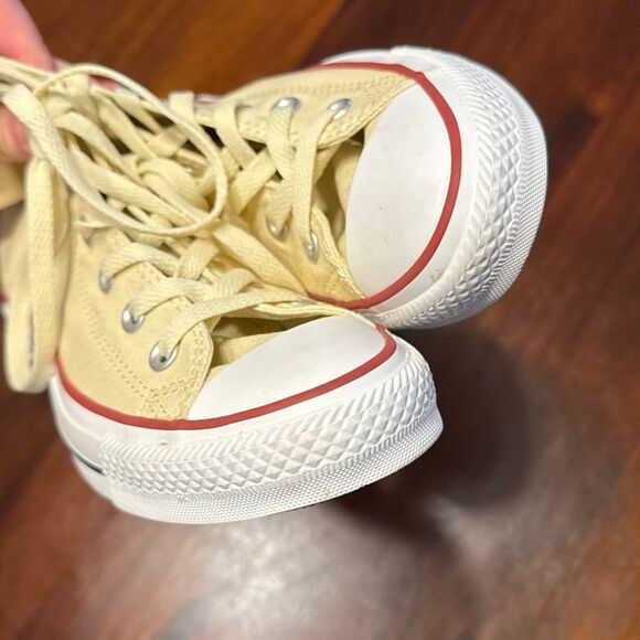 Converse Chuck Taylor All Star Cream White Women’s US 7.5 Men’s 5.5 - Picture 4 of 7